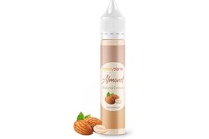 HONEYBERRY Natural Almond Extract 30ml – Professional-Grade Highly Concentrated Flavouring Essence – Pure Liquid Extract for Baking, Cooking, Drinks & More – No Artificial Additives