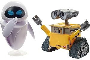 Disney Pixar- Disney all Other Personaggi Wall-E e Eve, Snodati, da Collezionare, Giocattolo per Bambini 3+ Anni, GLX86