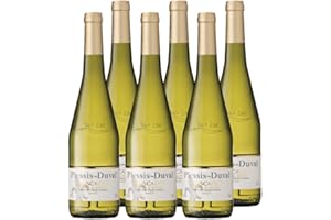 PLESSIS-DUVAL Plessis Duval - AOP Muscadet Sevre et Maine sur Lie - Vin Blanc - Lot de 6 bouteilles x 75 cl