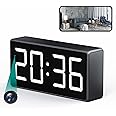 Kubas Spy Camera 4K HD WiFi Hidden Camera Clock for Home Office Security Wireless Indoor Camera Secret Camera Spy Cam Surveillance Camera with 170 Wide Angle