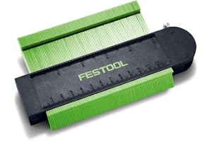 Festool Calibre para contornos KTL-FZ FT1 | Konturduplikator, mätmall – 145 x 105 x 20 mm, ABS-plast, skala i cm och tum
