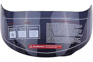 Ruspela Visière de casque de moto de rechange pour 316 902 AGV K5 K3SV (fauve)