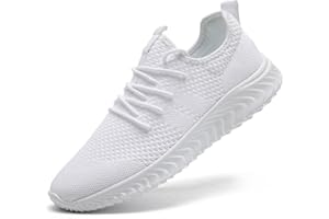 ZMBCYG Mens Trainers Running Sneakers Lightweight Walking Shoes for Men Sports Mesh Tennis Casual Slip on Gym