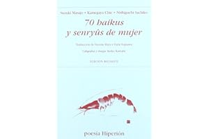 70 haikus y senryuus de mujer (Poesía Hiperión)