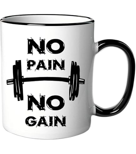 Thedifferent Tazza In Ceramica 250 Ml “Burpees Hate You Too” – Regalo Per Appassionati Di Palestra E Fitness – Lavabile In Lavastoviglie