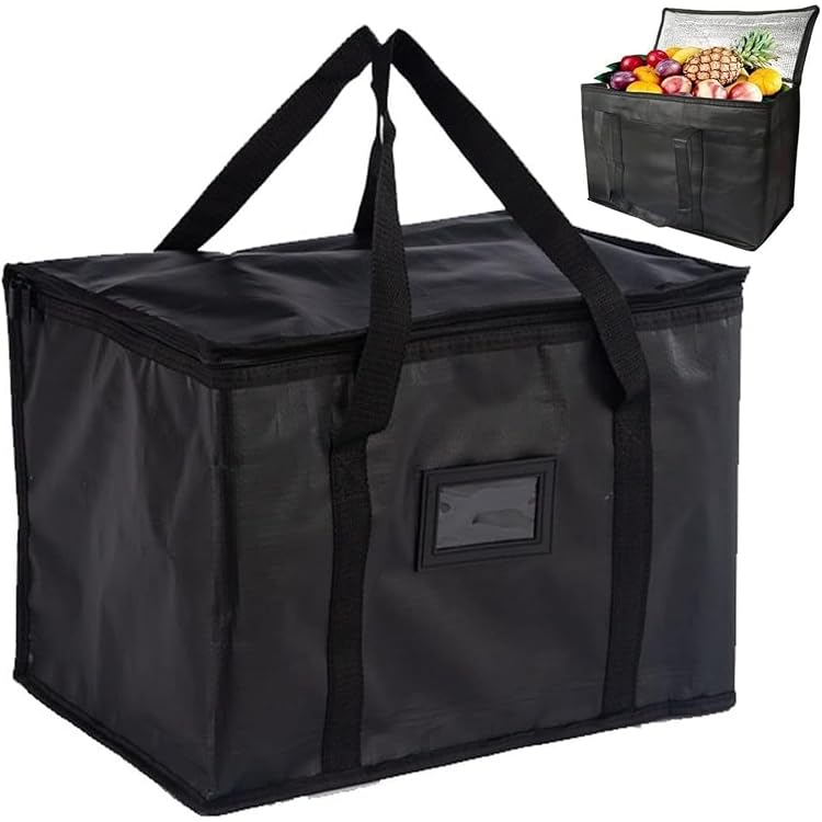 Non-woven Tote Bag Thermal Food Delivery Bag Thermal Insulated Take Away Bag Reusable Eco Bag I.954261969