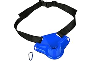 BORDSTRACT BORDTRACT Ceinture Combat Peche, Ceinture De Combat à Encoche De Pêche Réglable, Ceinture De Pêche Debout, Porte-canne à Pêche Pour Bateau De Pêche En Mer(Bleu)