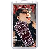 Halloween! Smiffys Knutschfleck-Fangzähne, Befestigung am Zahn, mit Klebstoff