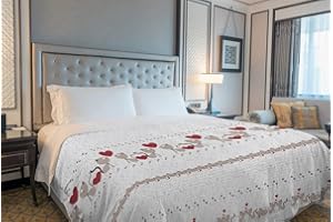 ILGRUPPONE Il Gruppone Passione Casa Copriletto Estivo Made in Italy 100% Cotone Coperta Leggera Piquet Singolo Matrimoniale Piazza e Mezza - Gattini Beige - 1 Piazza