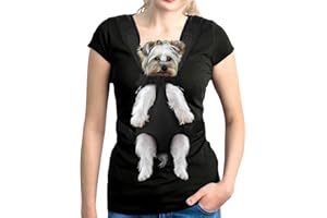 RETZLA Puppy Sling Pet Dog Carrier Backpack Adjustable Dog Front Carrier, Legs Out Easy-Fit Dog Travel Backpack for Hiking Camping for Small Medium Dogs Cats and Rabbit (Small, 1 Pack)