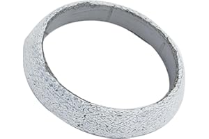 Motoforti Universal Manifold Downpipe Header Exhaust Gasket, 2.8" Inner Dia