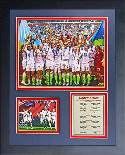 World Cup Soccer United States Legends Never Die Framed Photo Collage, 11