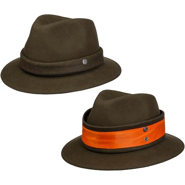Vrouwen Mannen Wol Fedora Hoed Brede Rand Jazz Hoe... – Grandado