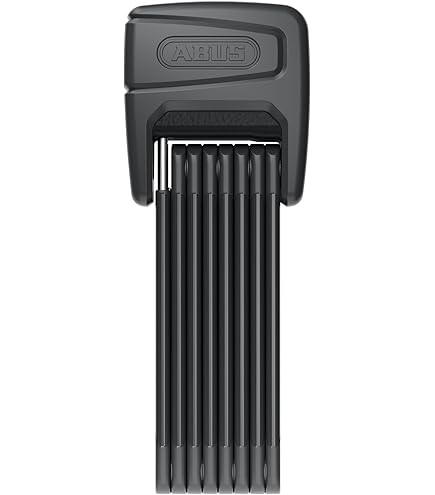 Abus 6500a/110 BK Rc Bordo Smart X, Antifurto Pieghevole