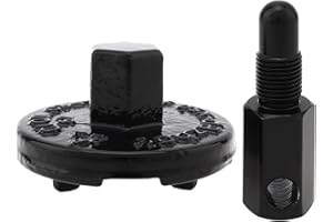 Windance 14mm Piston Stop Chainsaw Clutch Flywheel Removal Tools Fit for Husqvarna Stihl Echo 2 Cycle, Clutch Expander Dismount Tools (Black)