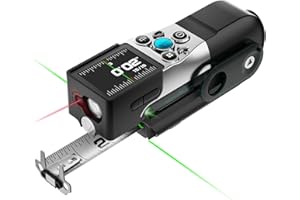 MiLESEEY XTape 1 dalmierz laserowy, 100 m, cyfrowy miernik laserowy, wyświetlacz OLED i podział 1/N z P2P i aplikacją do Pitagorasa, odległości, powierzchni, objętości