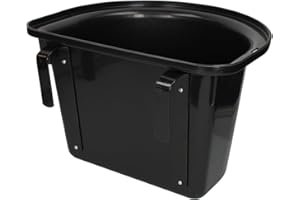 KERBL MANGIATOIA CON STAFFE PER BOX CAVALLI (COLORE NERO)