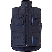 Gilet Da Lavoro Uomo Multitasche | Cotone E Poliestere | Ideale Per Magazzinieri E Escursionisti (Blu, Taglia M) - Foto 12