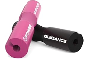 POWER GUIDANCE Barbell Squat Pad - Neck & Shoulder Pad di protezione - Grande per squat, affondi, slanci Hip, sollevamento pesi e altro - Montare 50mm Sbarre olimpici Perfectly