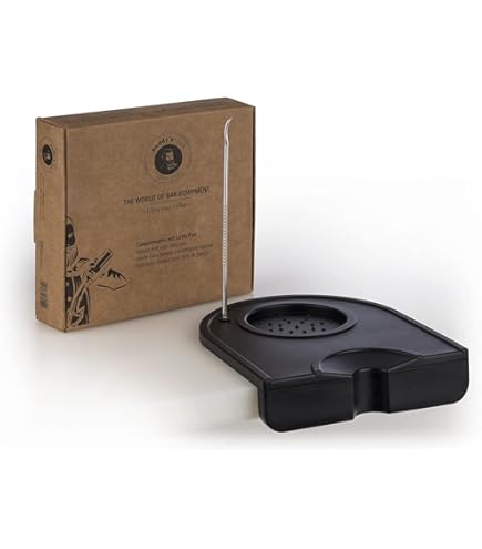 Contenitore Per Fondi Caffè Espresso - Con Knock Bar, Nero, Ø 12.2/10 Cm - Foto 8