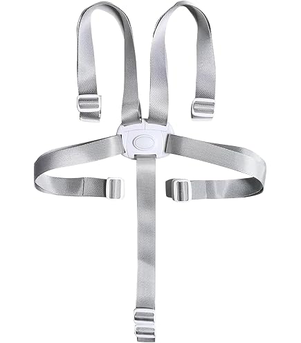 Harnais De Sécurité 5 Points Pour Bébé - Longueur Réglable - Compatible Poussette, Chaise Haute, Siège Rehausseur - 6