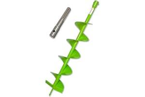 Profesjonalna wiertarka WERHE®, świder do wiertarki 150 mm wytrzymały z adapterem SDS Max - wiertło do pali wiertło do wiercenia precyzyjna końcówka wiertła - wiertło do świdra do ziemi