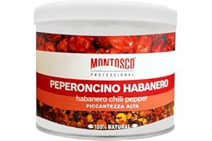 Peperoncino Frantumato Habanero Montosco Professional Barattolo da 115 g Spezie Condimenti