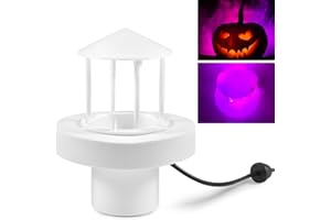 Funmo 12 diod LED Kolorowe Mgła Tank Maszyna, Ultradźwiękowy Atomizer do mgły, dym, maszyna do mgły, atomizer mgła z wymiennym ochraniaczem przeciwbryzgowym, Halloween