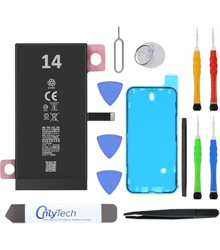 Smartex® Black Label Batterij compatibel met iPhone 14 Pro - Capaciteit 3200 mAh - 2 jaar garantie