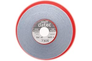 Sewfil datec 40 - Cono de hilo de coser poliéster de alta tenacidad de 3.400 metros (7305)