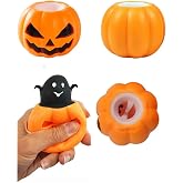 MİNGODAN Balkabağı Sıkmalı Stres Oyuncağı, Yumuşak Squishy, 3+ Yaş