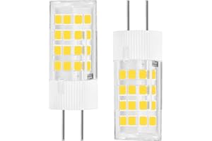 KUNKA GY6.35 LED Birne Bi-Pin-Sockel-Glühbirne,DC/AC12V-24V Niederspannungs-Glühbirnen, G6.35 12V LED-Glühbirne, für Landschaft, in Schlafzimmer oder Kinderzimmern (Warmweiß 3000K, 2er-Set)