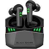 Black Shark Cuffie Bluetooth con Latenza Ultra Bassa da 35ms, Auricolari Bluetooth con Suono Premium, Bluetooth 5.2, Driver d