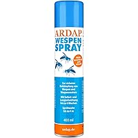 ARDAP Wespenspray 400ml - Insektizid mit Sofort- & Langzeitwirkung zur Bekämpfung von Wespen, Wespennestern & weiteren…