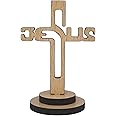 Blessings Wooden Jesus Desktop/Car Showpiece B