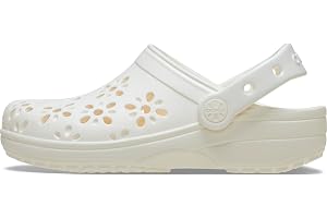 Crocs unisex – barn Classic Floral Cut Out Clog TTräsko