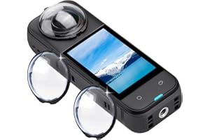 Flymile X5 Premium Objektivschutz linsenschutz für Insta360 X5, hohe Transparenz, gehärtetes Glas, Objektivschutz für Insta 360 X5, Schutzkamera, kratzfestes Zubehör