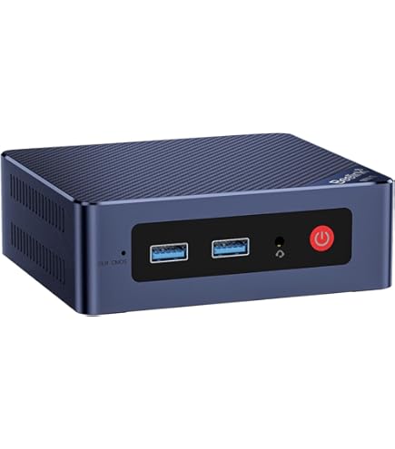 Beelink Mini PC, EQ12 Intel 12ª generación N100 (hasta 3.4 GHz) 4C