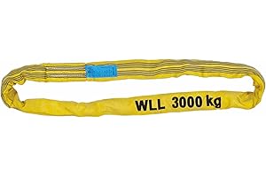 ‎PETEX PETEX Rundschlinge, WLL Tragkraft: 3000 kg, Länge 1,5 m, Umfang 3 m, nach DIN EN 1492-2, Gelb