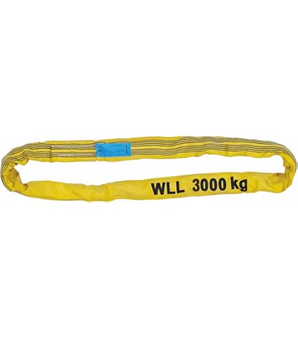 Sangle Ronde 3t/6t Double Gaine 6 M – Levage Robuste Certifié TÜV GS – Kerbl