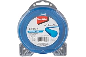 Makita E-02733 żyłka do koszenia okrągła 1,6 mm x 15 m niebieska