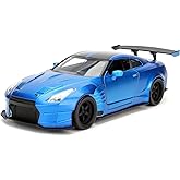 Jada Toys &ndash; 98271BL &ndash; model araba Nissan GT-R35 &ndash; 2012 Ben Sopra &ndash; Fast Furious &ndash; &ouml;l&ccedil;ek 1: 24 &ndash; Mavi