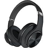 DOQAUS Cuffie Bluetooth Wireless Care 1, [90 Ore Di Ascolto] 3 Modalità EQ, Senza Fili Stereo HiFi Over Ear con Microfono, Bl