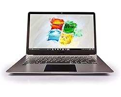 14.1" Full HD Windows 10 Laptop - 4GB RAM, T90B+ Pro Model Lapbook, Intel 64-bit USB 3.0, 5GHz WIFI (Dual-Band WIFI) 2x WIFI 