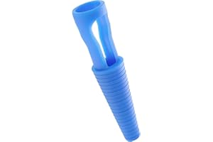 FARMAC-ZABBAN Tappi per cateteri vescicali sterili universali, zigrinato, colore blu (100 pz)