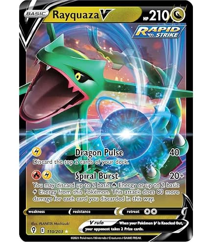 Pokemon - Rayquaza VMAX 102/159 - Crown Zenith - Ultra Rare Card