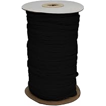 Bande Élastique Plate 5mm Noir - 4m Pour Couture Et Ceinture De Pantalon