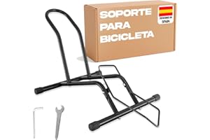 Stryser Soporte bicicletas suelo – soporte bici suelo, aparca bicis, soporte para bicicleta tripode bicicleta, guarda bicis exterior sujeta enganche bicicleta, soporte para bicis carretera 20"-29.5"