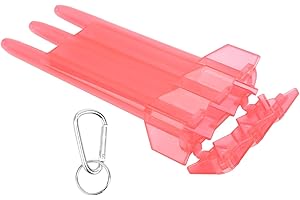 01 02 015 Étui de Transport pour fléchettes, ABS Transparent de Haute qualité, Facile à Transporter, étui de pour fléchettes Universel Portable pour Toutes Sortes de fléchettes pour l'extérieur