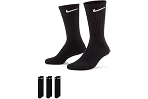 NIKE Unisex U Nk Everyday Cush Crew 3pr Socks (pack of 3)